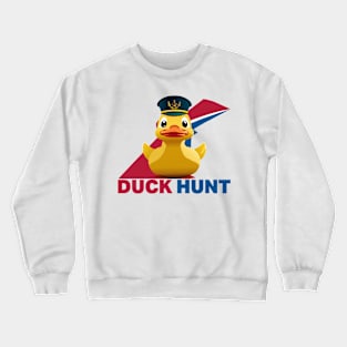 Cruising Rubber Duck Hunt Crewneck Sweatshirt